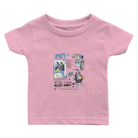 BlueyDad 1989 T Eras Tour classique Baby T-shirts