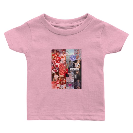 taylorr Swift and Travis Kelce Baby T-shirts