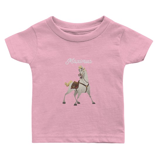 disneys Tangled Maximus Best Horse Pose Baby T-shirts