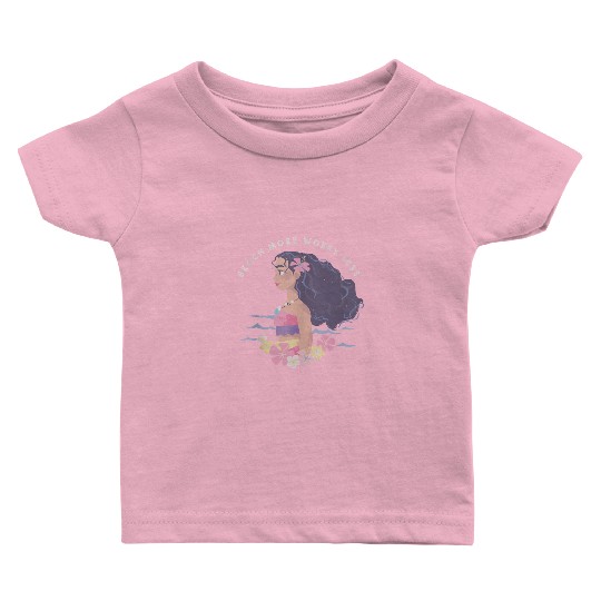 Disney Moana Beach More Text Poster Baby T-shirts