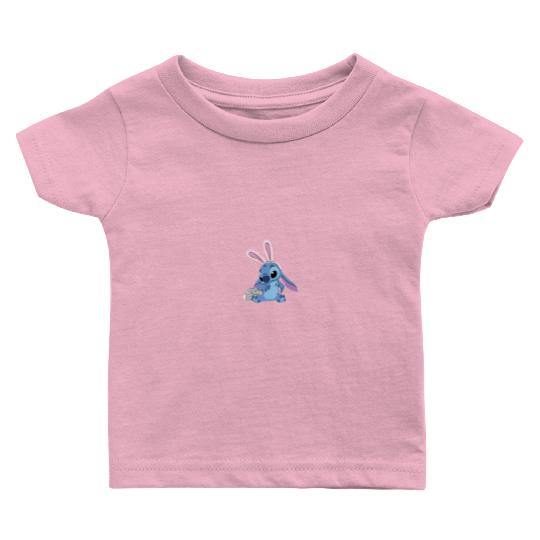 Disney Stitch with Easter Bunny 8210 Baby T-shirts