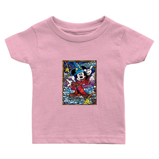 Disney Sorcerer Mickey Baby T Shirts, Mickey Mouse Magic