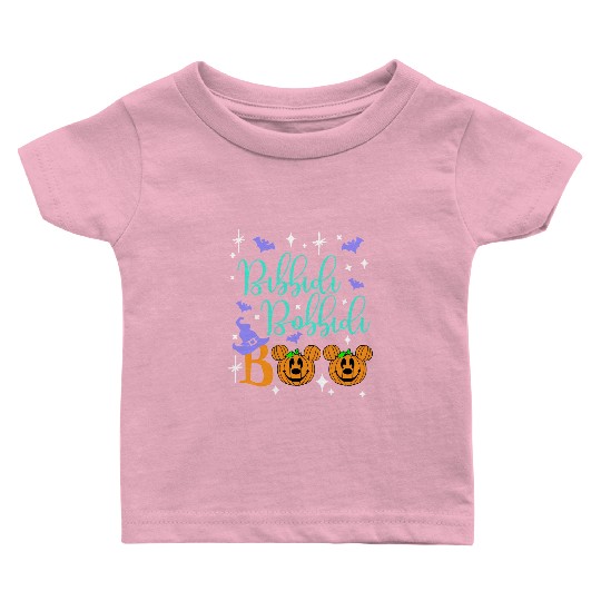 Bibbidi Bobbidi Boo Baby T Shirts, Disney Cinde Baby T Shirts, Halloween Matching Baby T Shirts