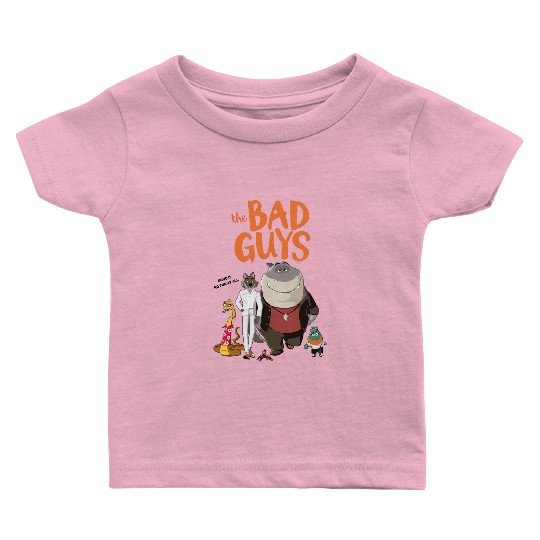 The Bad Guys 2022 Film Movie Baby T Shirts, The Bad Guys Baby T Shirts