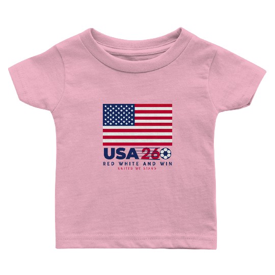 USA World Cup 2026 Baby T Shirts US Soccer