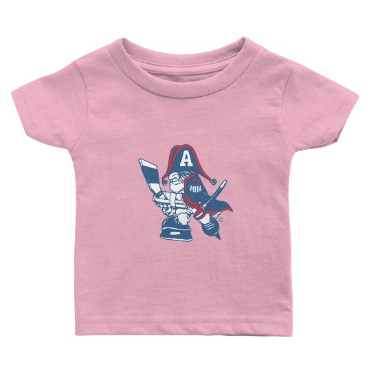 Milwaukee admiral cartoon Baby T Shirts