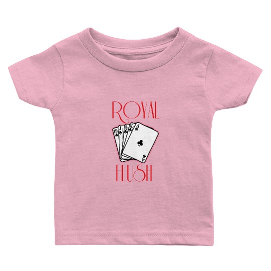 royal flush Baby T Shirts