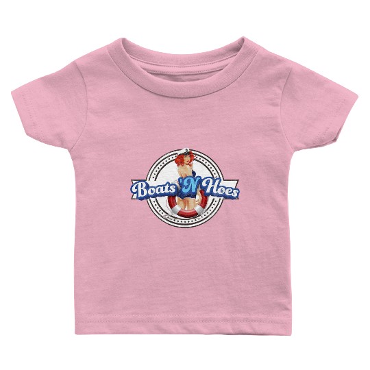 BOATS 'N HOES STEP BROTHERS SEXY LOGO Baby T Shirts