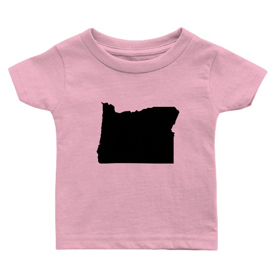Oregon map Baby T Shirts