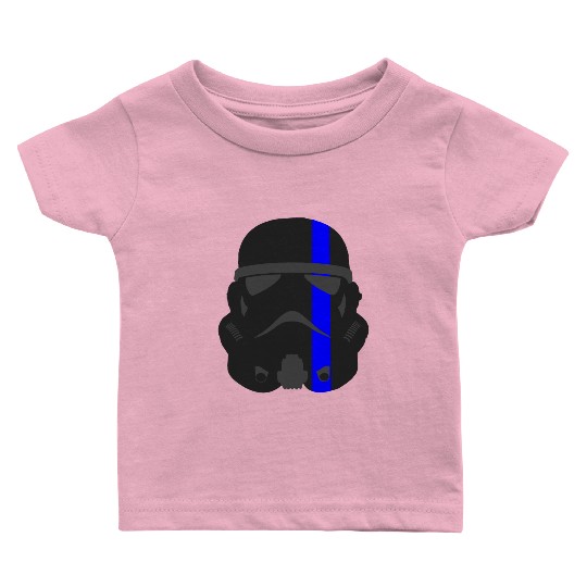 Thin Blue Line - Storm Trooper Baby T Shirts