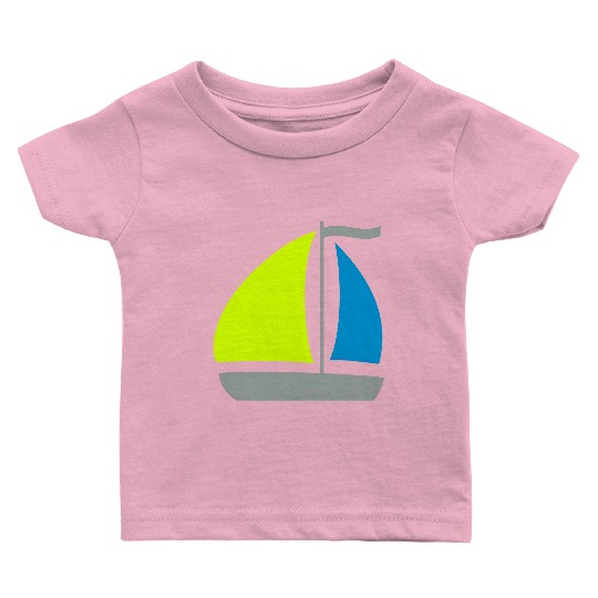 sailing boat Baby T Shirts