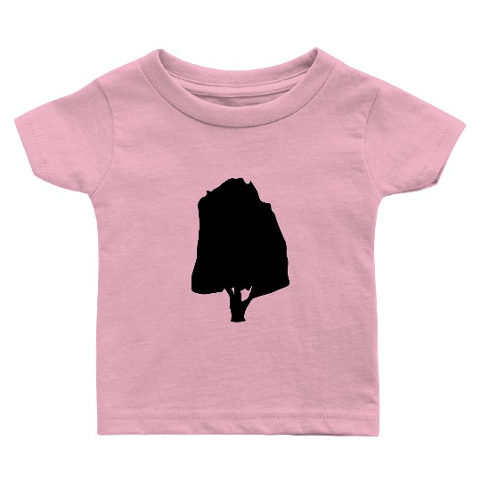 tree silhouette Baby T Shirts