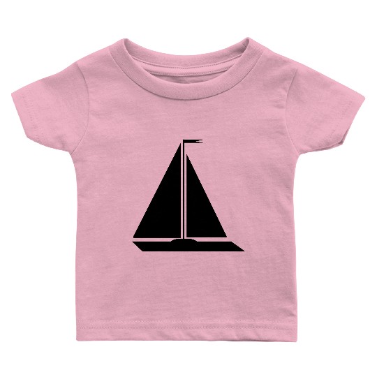 sailing boat Baby T Shirts