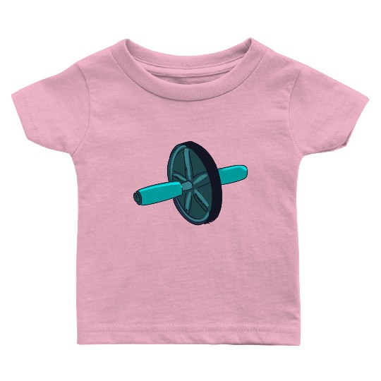 workout roller Baby T Shirts