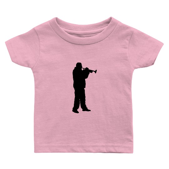 Trumpet Player Baby T Shirts