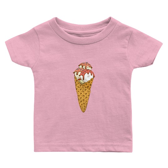 Ice Cream Baby T Shirts