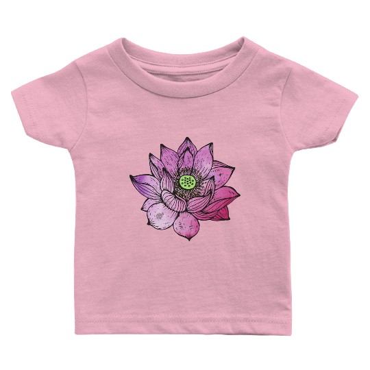 Lotus Baby T Shirts