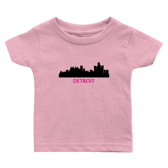 Detroit, Michigan Baby T Shirts