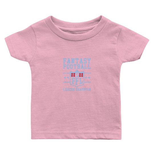 Fantasy Football Trophy League Championship FFL Baby T Shirts
