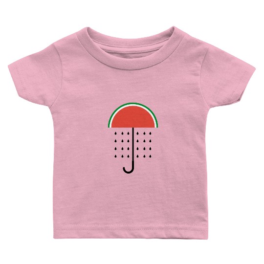 Watermelon summery fresh and healthy Baby T Shirts
