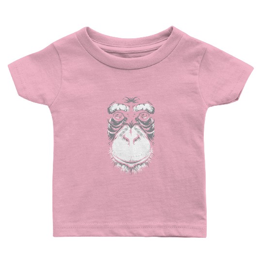 Monkey face Baby T Shirts