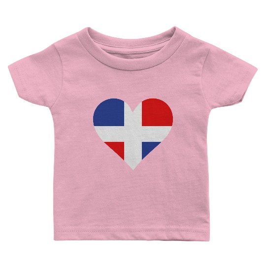 A Heart For The Dominican Republic Baby T Shirts