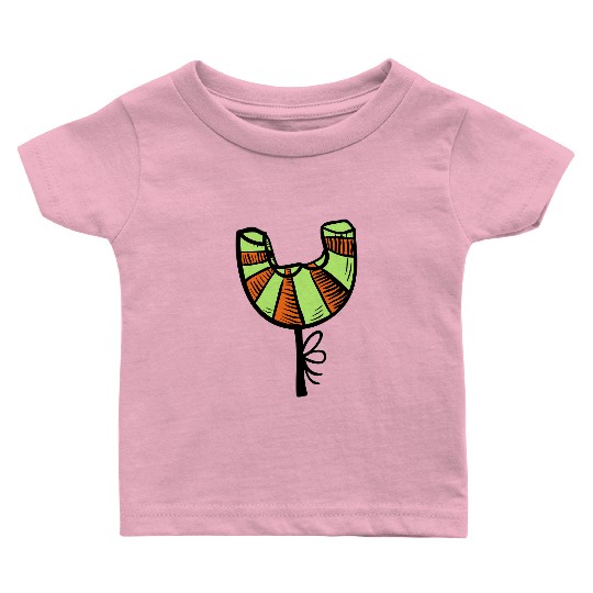 Croissant "Y" Baby T Shirts