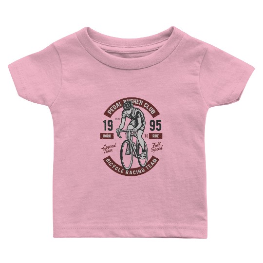 Bicycle Racing Team Baby T Shirts