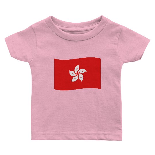 flag hong kong Baby T Shirts