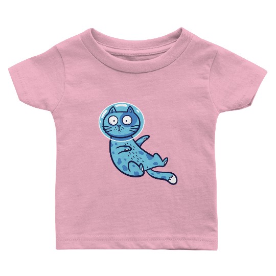 Space cat Baby T Shirts