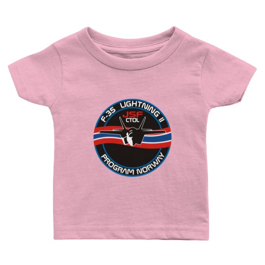 F-35 Lightning II Norway Baby T Shirts