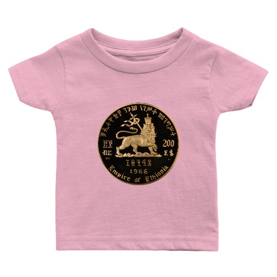 Lion of Judah - Empire of Ethiopia Haile Selassie Baby T Shirts