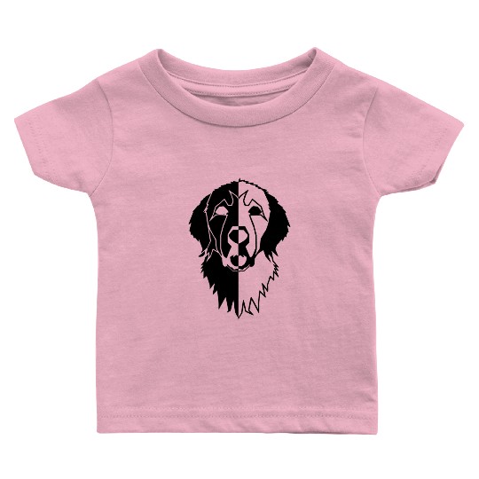 Great Pyrenees Head Baby T Shirts