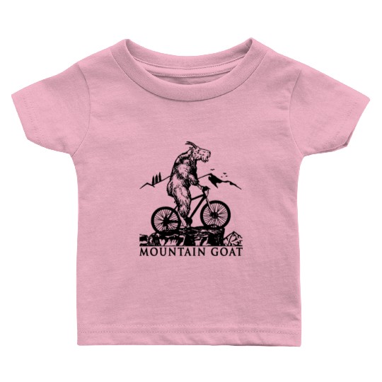 Mountain Bike Baby T Shirts Mountain Goat Baby T Shirts Cool