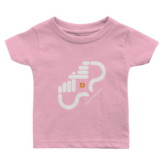 I LOVE PHOTOGRAPHY Baby T Shirts