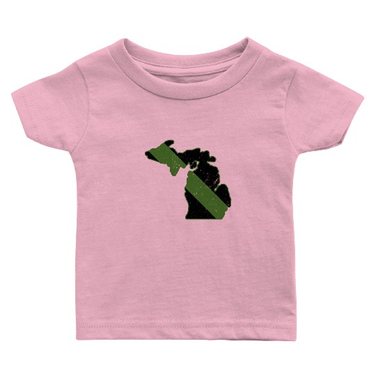 Game Warden CBP Michigan Border Patrol Park Ranger Baby T Shirts