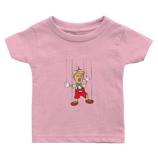 Trump Lying Pinocchio Baby T Shirts