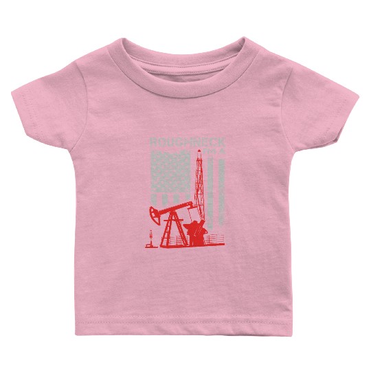 Driller - roughneck - oilfield - oilfield flag u Baby T Shirts