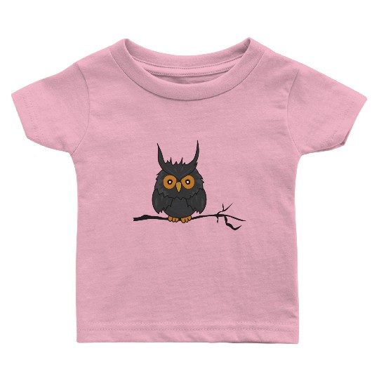 Halloween Owl Owlet Baby T Shirts