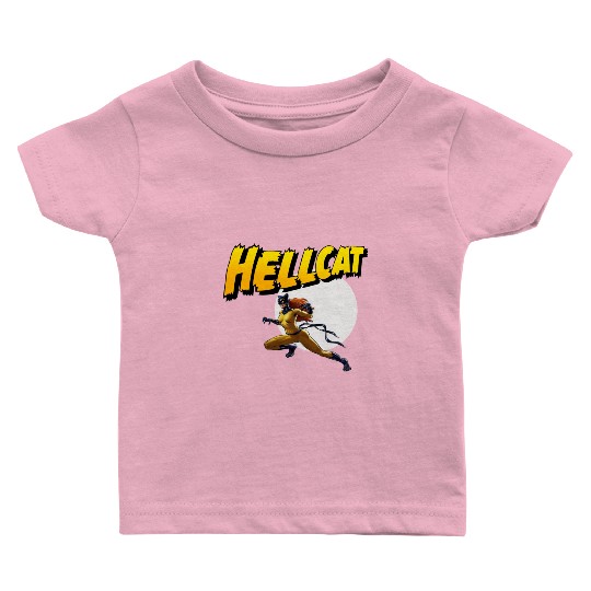 Mens Marvel Hell Cat Hella Cat Hellcat New cat Baby T Shirts