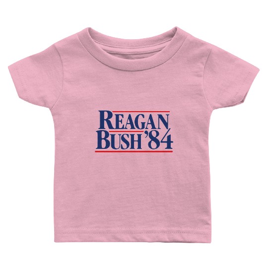 Reagan Bush '84 Baby T Shirts