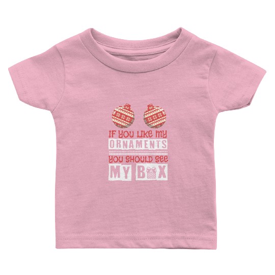 Boobs Sexy Christmas Dirty Naughty Boobs Gift Baby T Shirts