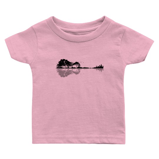 Nature Guitar Baby T Shirts