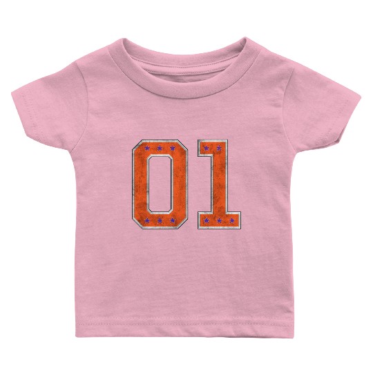 01 General Lee Style Baby T Shirts