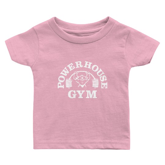 Fashion Bodybuilding Power House Gym Fitness Baby T Shirts