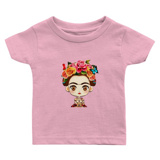 FRIDA KAHLO woman Baby T Shirts