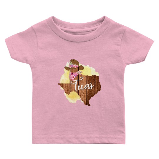 Texas Girl Baby T Shirts
