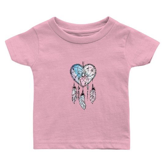 Watercolor DreamCatcher Baby T Shirts