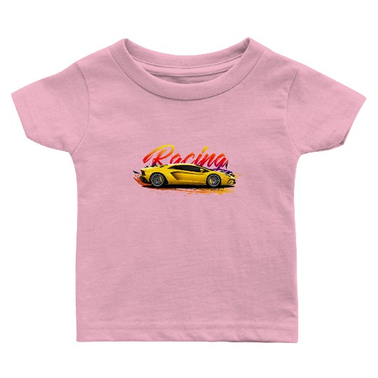 Racing Car Baby T Shirts