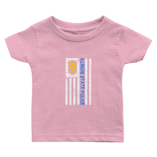 ILLINOIS STATE POLICE Baby T Shirts